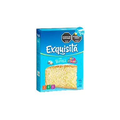 Bizcochuelo Exquisita Vainilla 540g