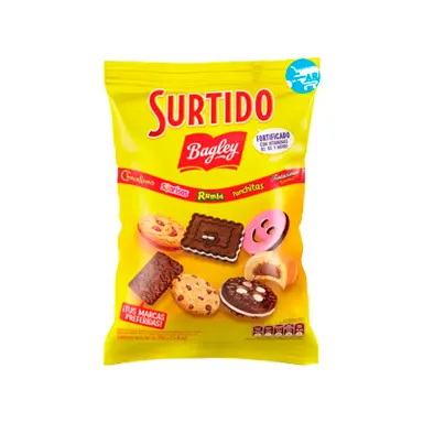 Galletitas Surtidas Bagley 390g