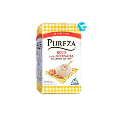 Harina Pureza 0000 Ultra Refinada 1Kg