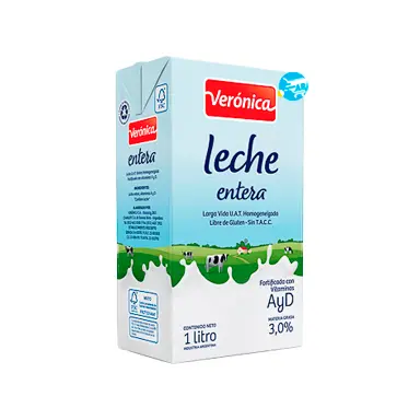 Leche Entera Veronica 1Lt