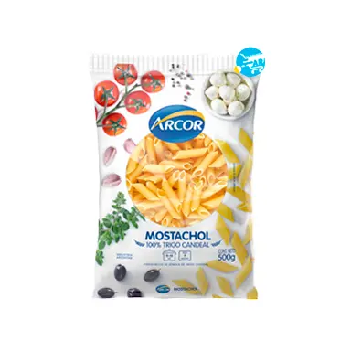 Fideos Mostachol Arcor 500g