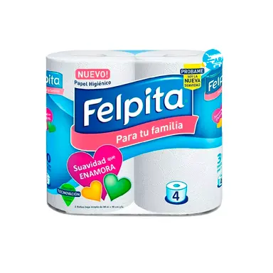 Papel Higienico Felpita Hoja Simple