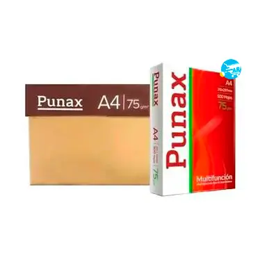 Resma Punax A4 75g 500 hojas