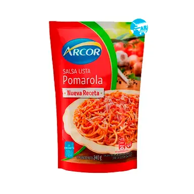 Salsa Pomarola Arcor 340g